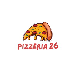 Pizzeria 26 logo.